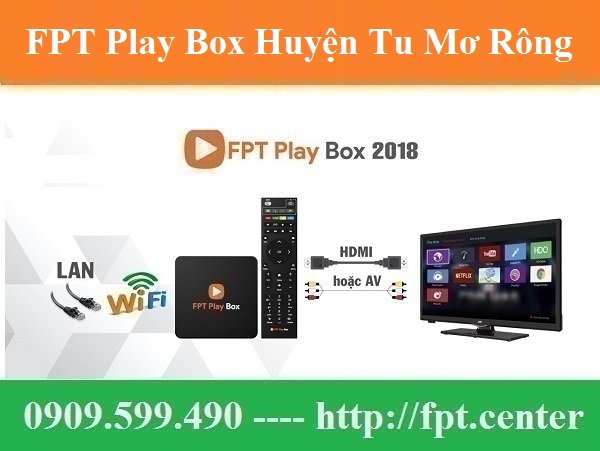 Bán FPT Play Box Huyện Tu Mơ Rông tỉnh Kon Tum Uy Tín Chính Hãng