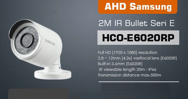 Camera AHD SamSung HCO-E6020RP hồng ngoại 2 MP giá tốt