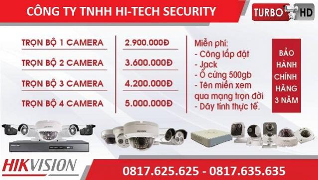 Lắp đặt camera Tân Uyên