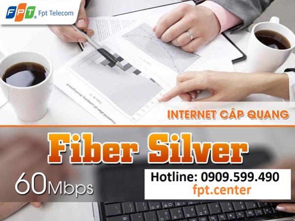 Gói cước cáp quang FPT Fiber Silver tốc độ 60 Mbps