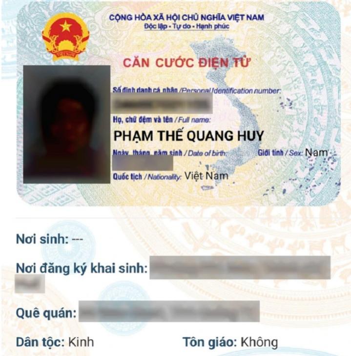 Cách kiểm tra thông tin cá nhân, địa chỉ thường trú trên VNeID từ 1/7